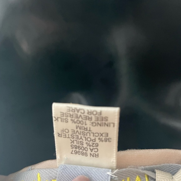 MALANDRINO Gold Tan Midi Pleated Dress - Picture 8 of 9